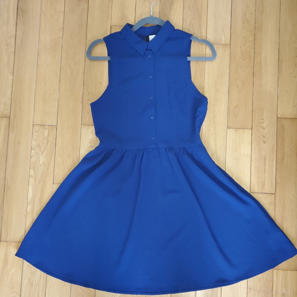 Divided by H&M Blue Sleeveless Dress